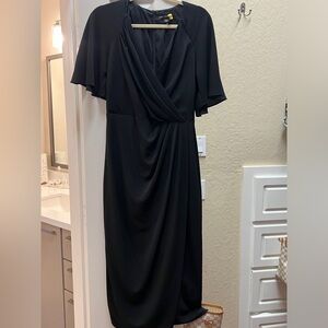 Black evening dress
